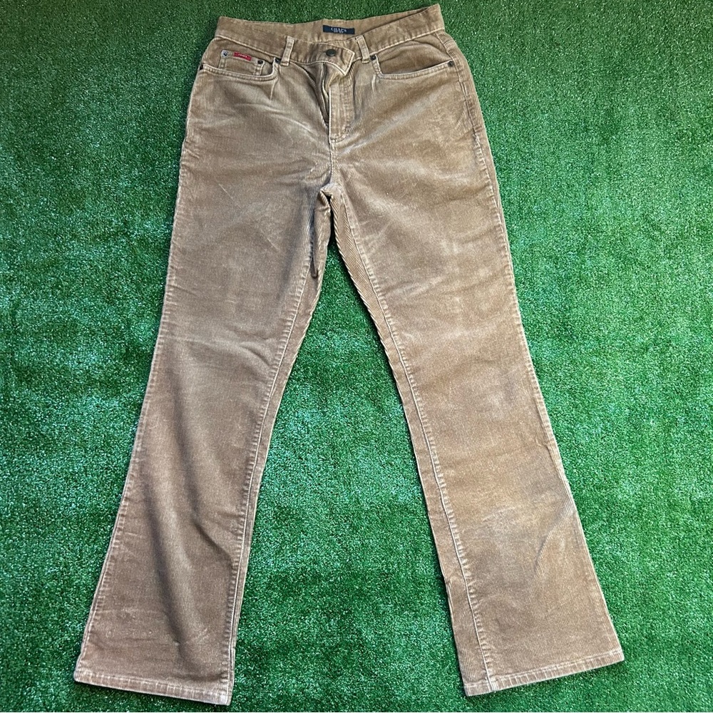 Tan Chaps Corduroy Pants